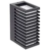 Image de Lucande LED Applique Exterieur Ariza (Moderne) en Noir Aluminium (1 lampe,à), Murale Luminaire Lampe Jardin Eclairage d’exterieur