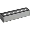 Image de Lucande LED Applique Exterieur Selim (Moderne) en Noir Aluminium (1 lampe,à), Murale Luminaire Lampe Jardin Eclairage d’exterieur