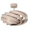 Image de Euluna Plafonnier Vento à intensité variable (Moderne) en Beige Métal e. a. pour Salon & Salle manger (1 lampe,à E27), Luminaire Lampe Plafond Eclerage Eclairage Interieur