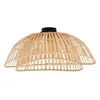 Image de Lindby Plafonnier Ilajus à intensité variable (Scandinave) en Marron e. a. pour Salon & Salle manger (1 lampe,à E27), Luminaire Lampe Plafond Eclerage Eclairage Interieur
