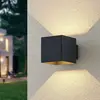 Image de Lindby, applique d'extérieur LED Esani, anthracite, orientable vers le