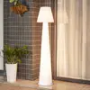 Image de Lucande Luminaire de terrasse LED rechargeable Gauri, blanc, 153 cm, IP44