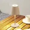 Image de Lindby lampe de table LED rechargeable Janea, CROSS, beige, métal