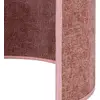 Image de Applique murale Euluna Celine, rose, tissu chenille, hauteur 24 cm