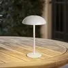 Image de Arcchio lampe de table LED rechargeable Thenra, blanc, support mural