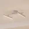 Image de Spot LED Eldrin de Lindby, blanc, à 2 lampes, points lumineux