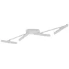 Image de Lindby LED Plafonnier Eldrin à intensité variable (Moderne) en Blanc Métal e. a. pour Salon & Salle manger (à 4 lampes,), Luminaire Lampe Plafond Eclerage Eclairage Interieur