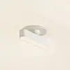 Image de Lindby luminaire encastrable LED Eldrin, blanc, réglette lumineuse, 13,1 cm
