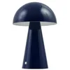 Image de Lindby LED Lampe a poser Nevijo avec une connexion USB à intensité variable (Moderne) en Bleu Métal e. a. pour Salon & Salle manger (1 lampe,à), de Chevet Table