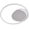 Image de Lucande LED Plafonnier Valenora à intensité variable (Moderne) en Blanc e. a. pour Salon & Salle manger (1 lampe,à), Eclairage Lampe Luminaire Plafond Eclerage