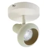 Image de Lindby Spot Huby à intensité variable en Beige Métal e. a. pour Salon & Salle manger (1 lampe,à GU10), Lampe encastrable plafonnier applique