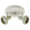 Image de Lindby Spot Huby à intensité variable en Beige Métal e. a. pour Salon & Salle manger (à 2 lampes, GU10) Lampe encastrable plafonnier applique