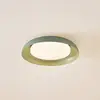 Image de Lindby plafonnier LED Florie, vert, métal, Ø 40 cm