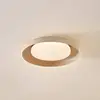 Image de Lindby plafonnier LED Florie, beige, métal, Ø 40 cm