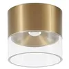 Image de Lindby LED Plafonnier Dalila (Moderne) en Doré Aluminium e. a. pour Salon & Salle à manger (1 lampe,à), Eclairage Lampe Luminaire Plafond Eclerage Interieur