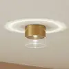 Image de Lindby Plafonnier LED Dalila, doré, Ø 10 cm, aluminium