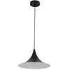 Image de Lindby Suspension Jarl à intensité variable (Moderne) en Noir Métal e. a. pour Salon & Salle manger (1 lampe,à G9), Luminaire Lampe Plafond Plafonnier Suspendue