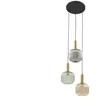 Image de Lindby Suspension Dorotoe à intensité variable (Antique, Classic) en Multicolore Verre e. a. pour Salon & Salle manger (à 3 lampes E27) Luminaire Lampe Plafond
