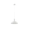 Image de Lindby Suspension Laylan à intensité variable (Moderne) en Blanc Métal e. a. pour Salon & Salle manger (1 lampe,à E27), Luminaire Lampe Plafond Plafonnier Suspendue
