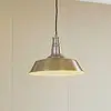 Image de Suspension Lindby Laylan, nickel/blanc, Ø 36 cm, métal