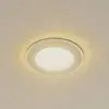 Image de Lindby luminaire encastrable LED Toka, 4,9 W, blanc, plastique, CCT