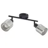Image de Lindby Spot Netty à intensité variable (Moderne) en Gris Verre e. a. pour Salon & Salle manger (à 4 lampes, E14) Lampe encastrable plafonnier applique