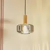 Image de Suspension Lindby Hildur, Ø 22 cm, à 1 lampe, gris fumé, verre