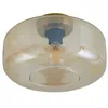 Image de Lindby Plafonnier Hildur à intensité variable en Beige Verre e. a. pour Salon & Salle manger (1 lampe,à E27), Luminaire Lampe Plafond Eclerage Eclairage Interieur