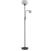 Image de Lindby Lampadaire Aliette (Moderne) en Noir Métal e. a. pour Salon & Salle à manger (à 2 lampes, E27) Sur Pied Lampe a de Sol