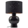 Image de Lindby Lampe à poser Arved (Scandinave) en Noir Textile e. a. pour Salon & Salle manger (1 lampe,à E27), textile