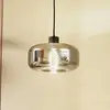 Image de Suspension Lindby Hildur, Ø 28,5 cm, à 1 lampe, gris, verre