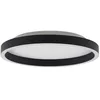 Image de Lucande LED Plafonnier Rotundo à intensité variable (Moderne) en Noir e. a. pour Salon & Salle manger (1 lampe,à), Eclairage Lampe Luminaire Plafond Eclerage
