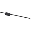 Image de Lucande LED Applique Murale Skalia (Moderne) en Noir Aluminium e. a. pour Salon & Salle à manger (1 lampe,à), Lampe Eclairage Luminaire Mural