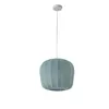 Image de Lindby Suspension en Tissu Helin à intensité variable (Moderne) Bleu Textile e. a. pour Salon & Salle manger (1 lampe,à E27), Luminaire Lampe plafond Plafonnier