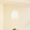Image de Lindby suspension Helin, blanc, Ø 30 cm, tissu