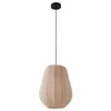 Image de Lindby Suspension en Tissu Helin à intensité variable (Moderne) Beige Textile e. a. pour Salon & Salle manger (1 lampe,à E27), Luminaire Lampe plafond Plafonnier