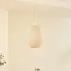 Image de Lindby suspension Helin, beige, Ø 30 cm, tissu