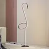 Image de Lindby Lampe sur pied LED Pajaro, 130 cm, noir, CCT, intensité variable