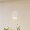 Image de Suspension Lindby Nielson, Ø 11 cm, blanc, plâtre