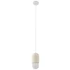Image de Lindby Suspension Nielson à intensité variable (Moderne) en Beige Plâtre/Terre Cuite e. a. pour Salon & Salle manger (1 lampe,à E27), Luminaire Lampe Plafond Plafonnier