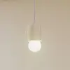 Image de Suspension Lindby Nielson, Ø 11 cm, beige, plâtre