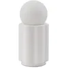 Image de Lindby Lampe à poser Nielson (Moderne) en Blanc Plâtre/Terre Cuite e. a. pour Salon & Salle manger (1 lampe,à E27),