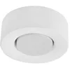 Image de Lindby Plafonnier Levia à intensité variable en Blanc Plâtre/Terre Cuite e. a. pour Salon & Salle manger (1 lampe,à GX53), Luminaire Lampe Plafond Eclerage Eclairage