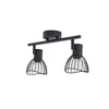 Image de Lindby Plafonnier Piena à intensité variable (Moderne) en Noir Métal e. a. pour Salon & Salle manger (à 2 lampes, E14) Luminaire Lampe Plafond Eclerage Eclairage Interieur
