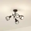 Image de Lindby plafonnier Solm, rouille, fer, à 3 lampes