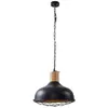 Image de Lindby Suspension Olbi à intensité variable (Traditionnel) en Noir Métal e. a. pour Salon & Salle manger (1 lampe,à E27), Luminaire Lampe Plafond Plafonnier