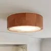 Image de Envostar Kerio plafonnier Ø 27 cm pin rustique