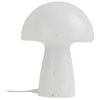 Image de Lindby Lampe à poser Hubi (Moderne) en Blanc Verre e. a. pour Salon & Salle manger (1 lampe,à E27),