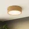 Image de Envostar Kerio plafonnier, Ø 27 cm, chêne naturel