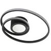 Image de Lindby LED Plafonnier Thalina à intensité variable (Moderne) en Noir Métal e. a. pour Salon & Salle manger (1 lampe,à), Eclairage Lampe Luminaire Plafond Eclerage